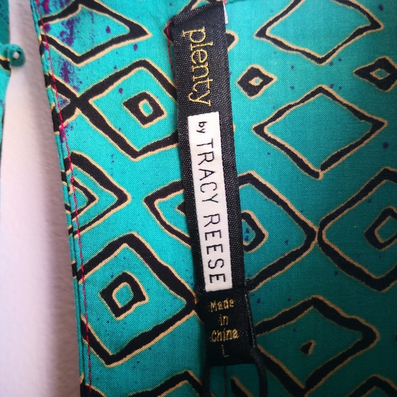 ANTHROPOLOGIE Plenty Tracy Reese Teal Romper - Picture 7 of 9